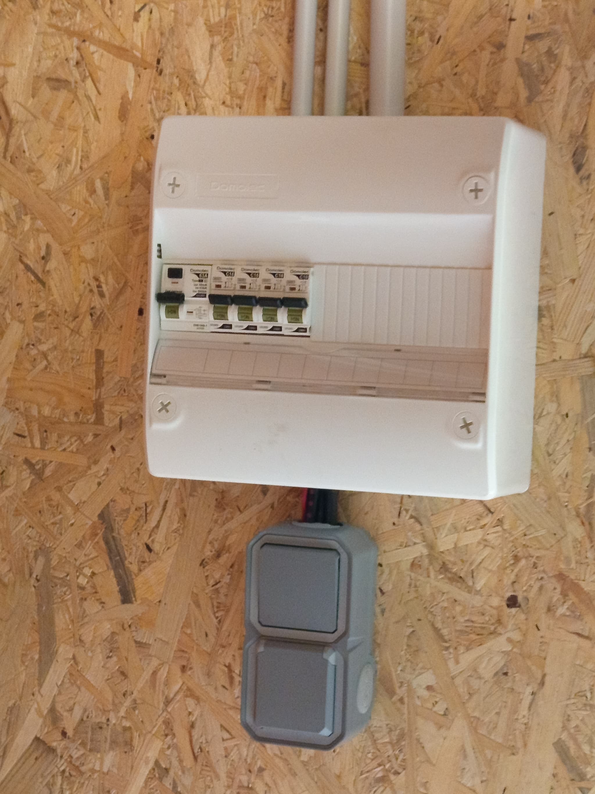 Tableau électrique installé par PRODIGELEC à Marchezais